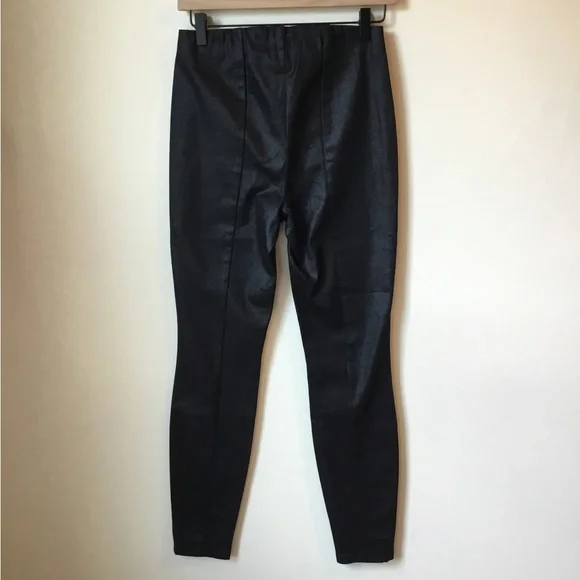WHBM Outlet High Rise Coated Denim Leggings - Picture 6 of 6